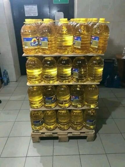 Refined oils available 50 - 100 pieces per pallet
