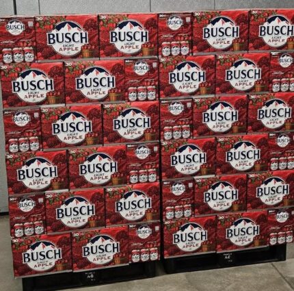 Busch Light Apple 72 boxes of 30 packs / Pallet