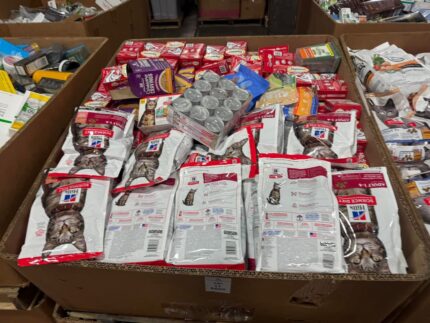 Pet Food Loads (350-500 items per pallet)